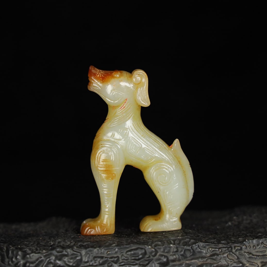 Chinese natural jade carved ornaments Qing dynasty (1 of 10)