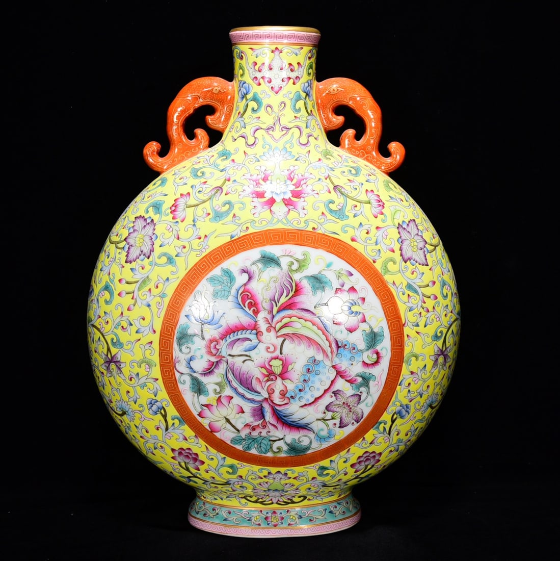 Chinese famille rose porcelain vase Qing dynasty Yongzheng Mark & Period (1 of 8)