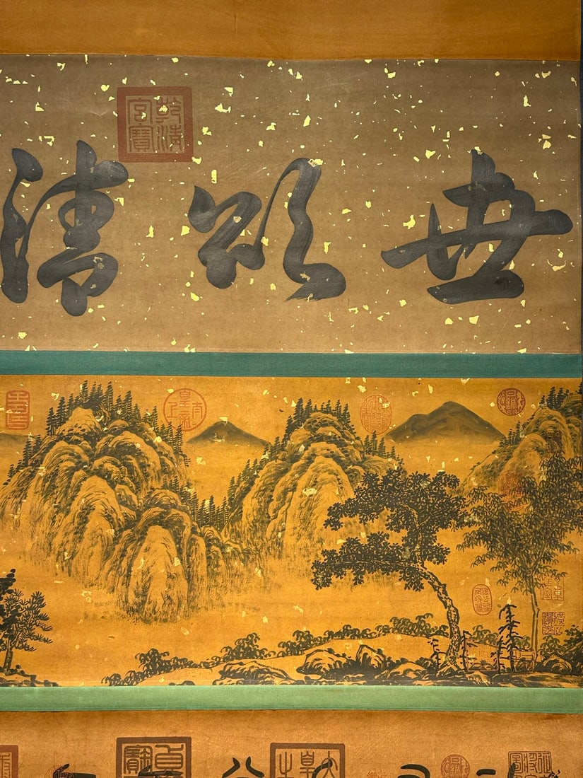 Chinese scroll painting Han dynasty Zhuge Liang - 4