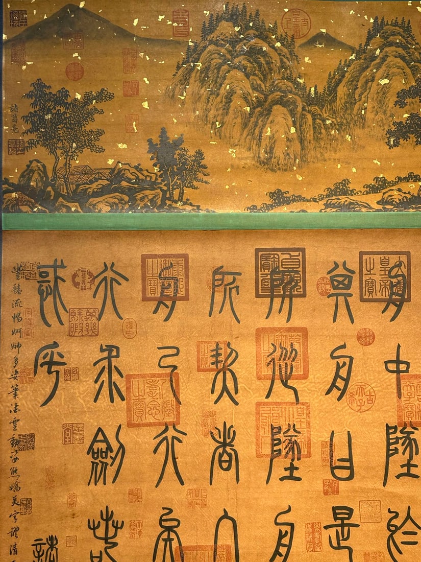 Chinese scroll painting Han dynasty Zhuge Liang - 5