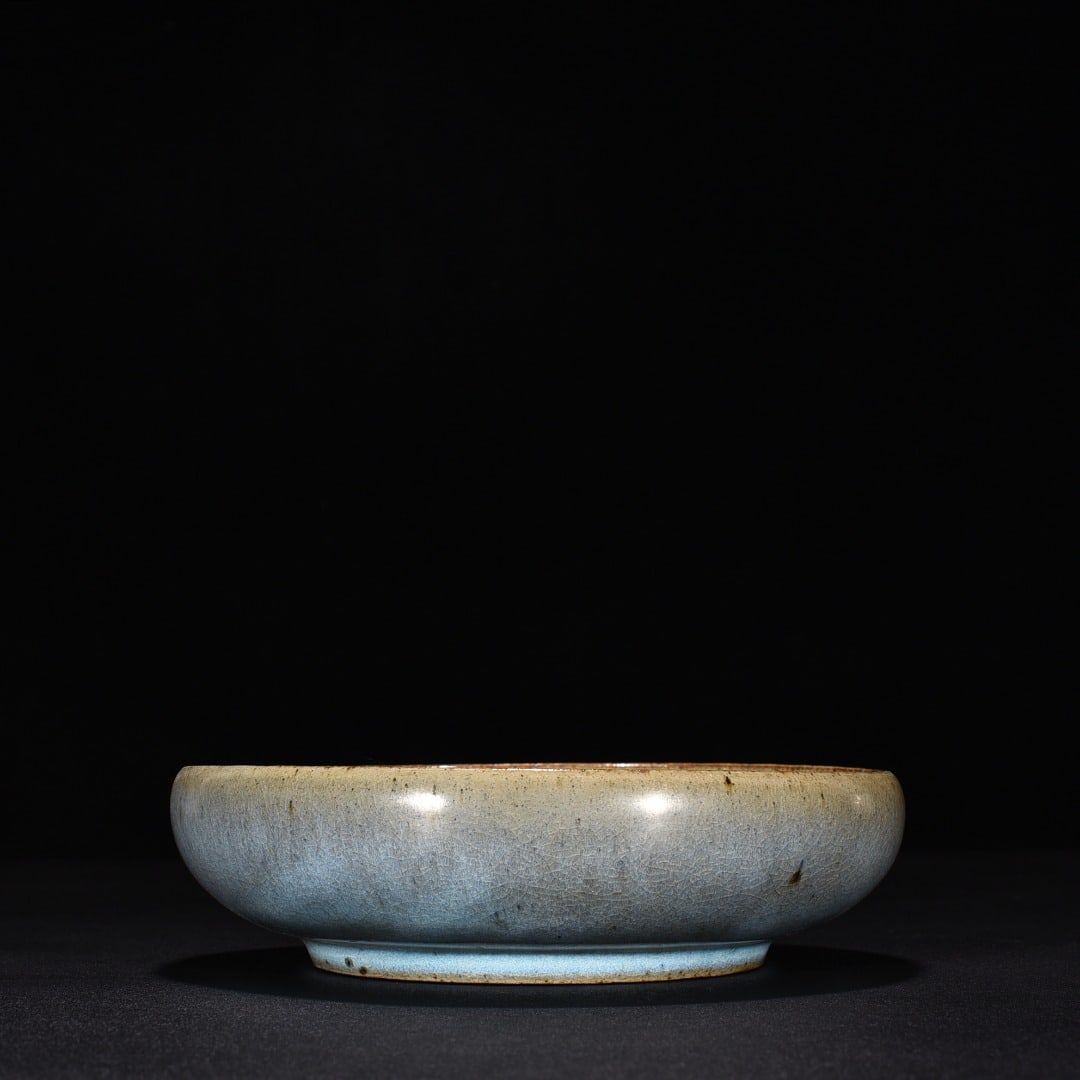Song Dynasty Jun kiln sky blue glaze round wash: Size: Width 16.5 cm - Height 4.5 cm Materials: Porcelain Time Period: Song dynasty Manufactured Date: 10th-c Period Object: Chinese Antique ⛨ Purchase With Confidence ✔ Verified Auc