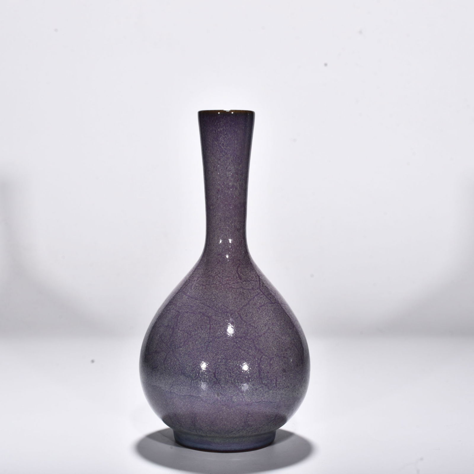 Song Dynasty Jun kiln lilac purple glaze bile bottle (1 of 9)