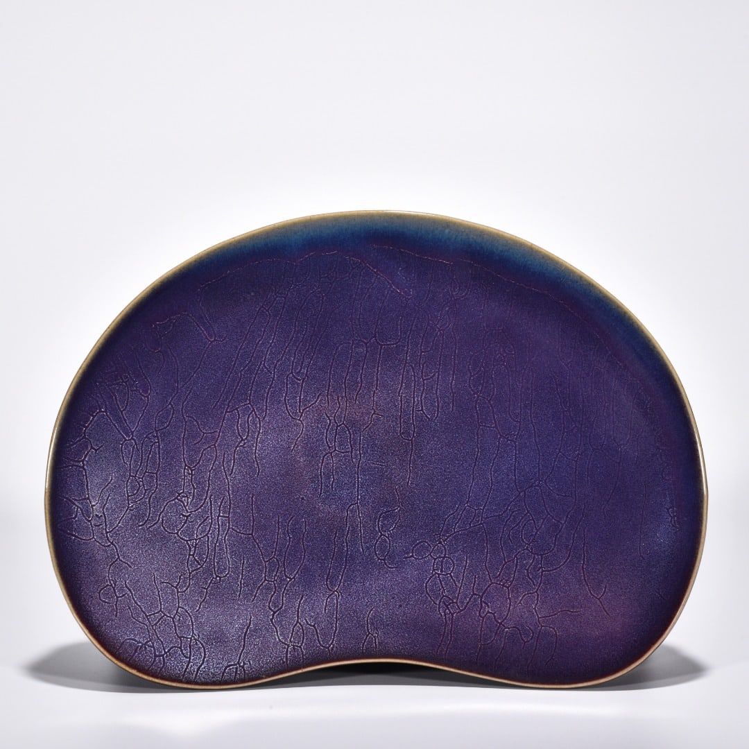 Song Dynasty Jun kiln obsidian rose purple glaze pillow box: Size: Width 30.5 cm - Height 12 cm Materials: Porcelain Time Period: Song dynasty Manufactured Date: 10th-c Period Object: Chinese Antique ⛨ Purchase With Confidence ✔ Verified Auct