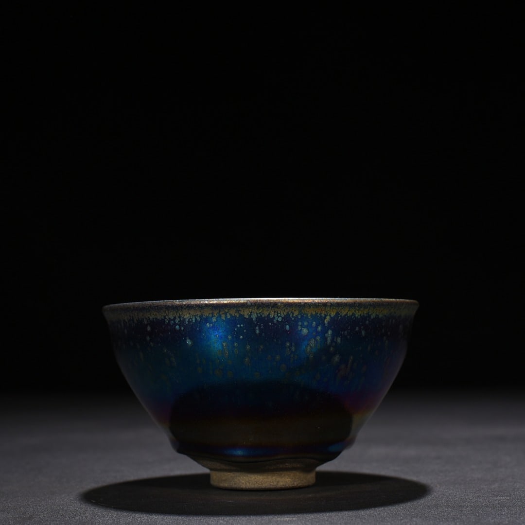 Song Dynasty Jianyao kiln colorful lamp: Size: Width 12.5 cm - Height 7 cm Materials: Porcelain Time Period: Song dynasty Manufactured Date: 10th-c Period Object: Chinese Antique ⛨ Purchase With Confidence ✔ Verified Aucti