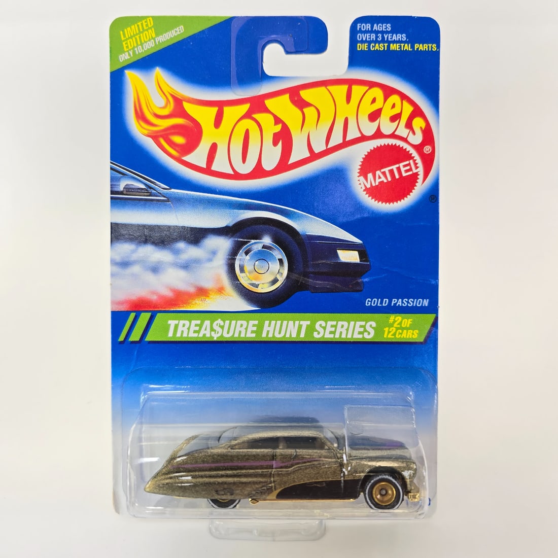 Hot wheels 1995 treasure hunt series Gold passion (1 of 6)