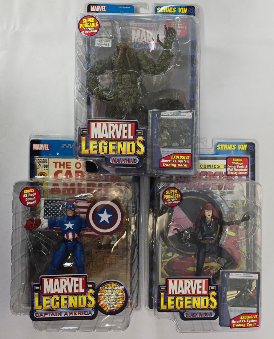 Marvel Legends Toy Biz Lot of three (1 of 18)