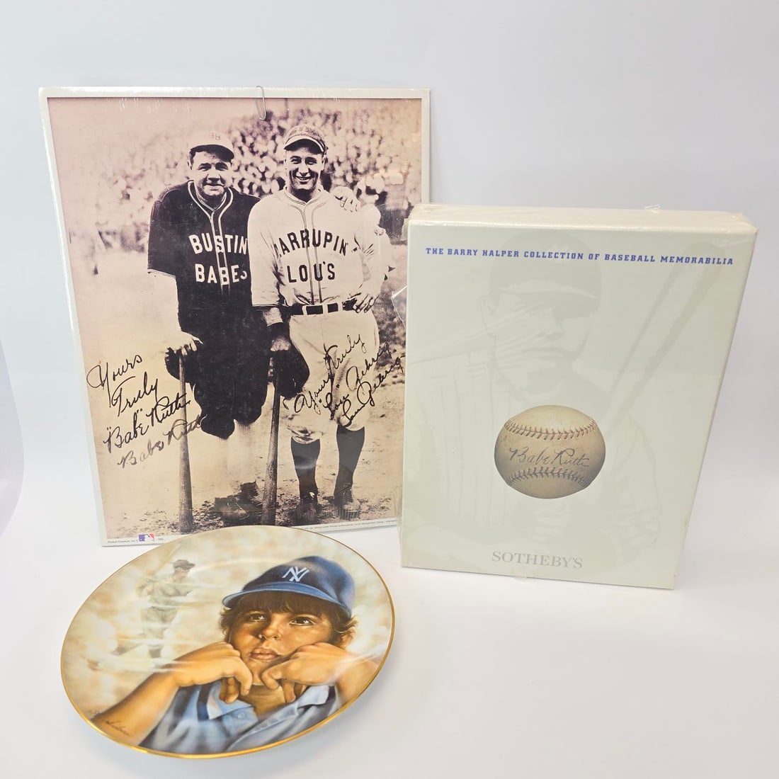 Yankees/ Babe Ruth memorabilia lot (1 of 8)