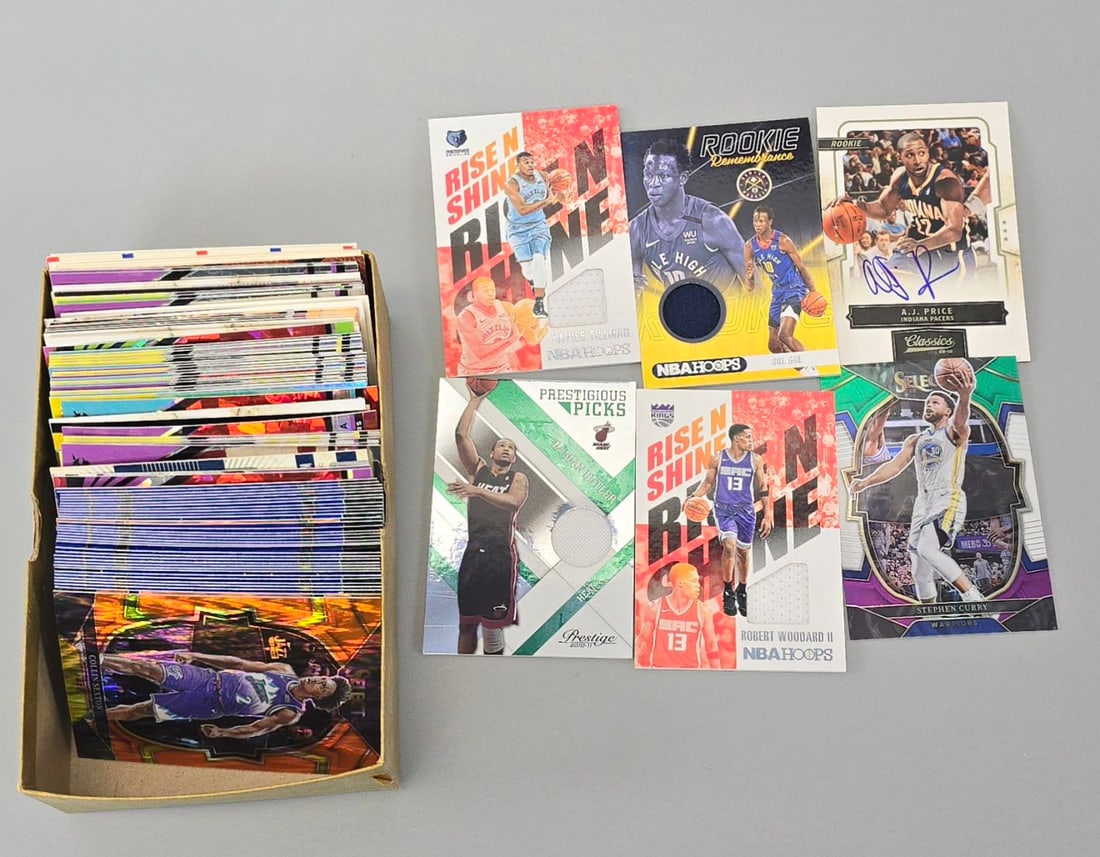 NBA cards lot with inserts (1 of 4)