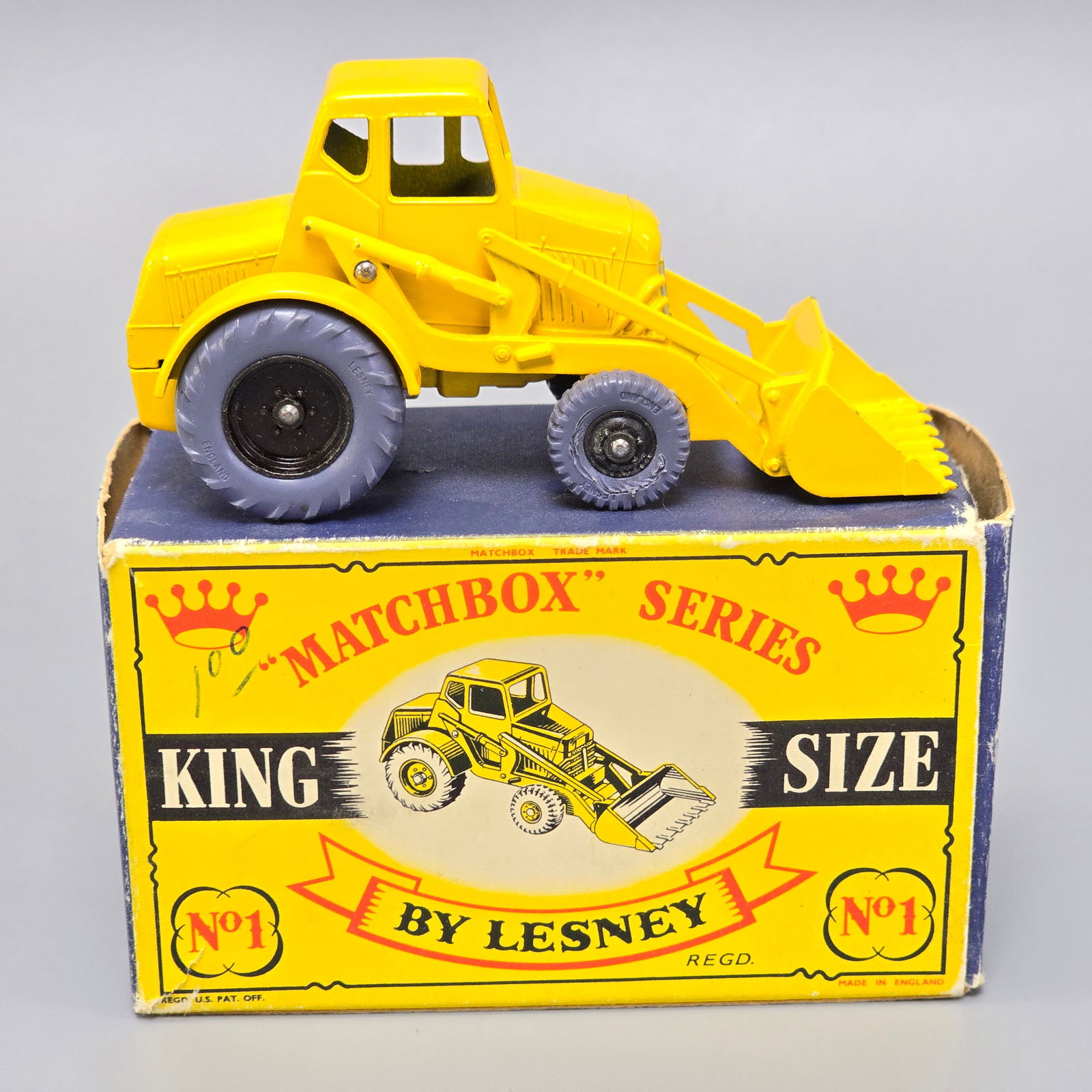Lesney Matchbox King Size Weatherhill Hydraulic Shovel with box (1 of 11)