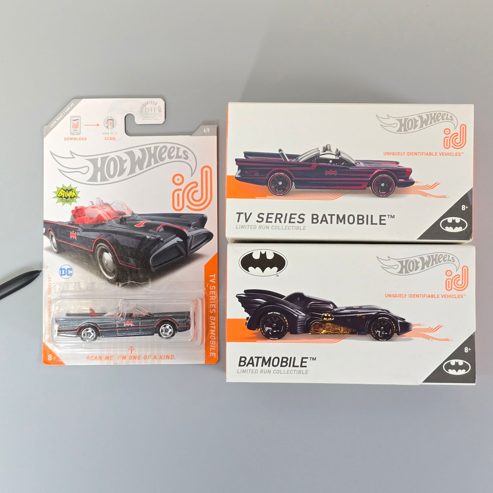 Hot Wheels ID Batmobile lot of 3 (1 of 11)