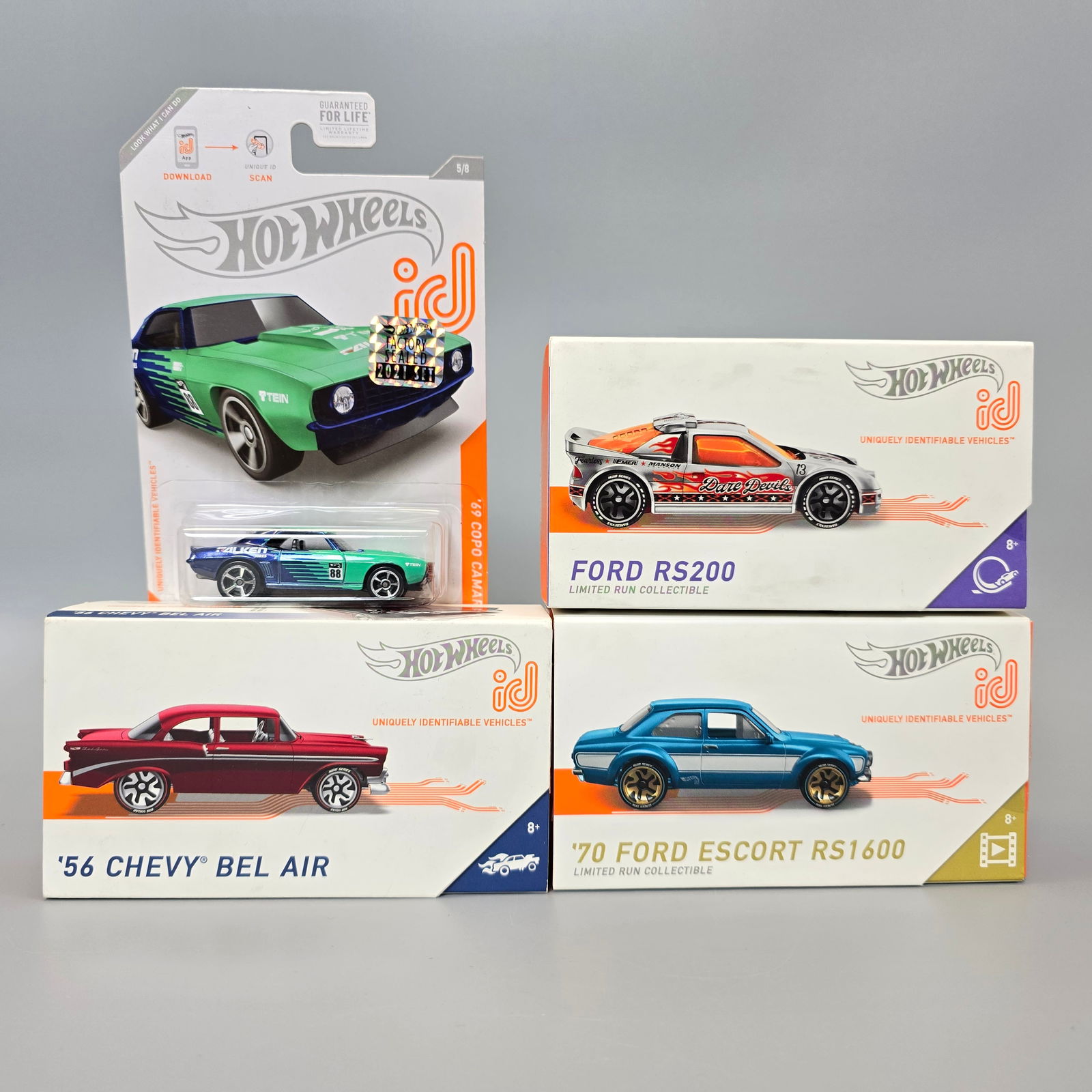 Hot Wheels ID lot of 4 (1 of 8)