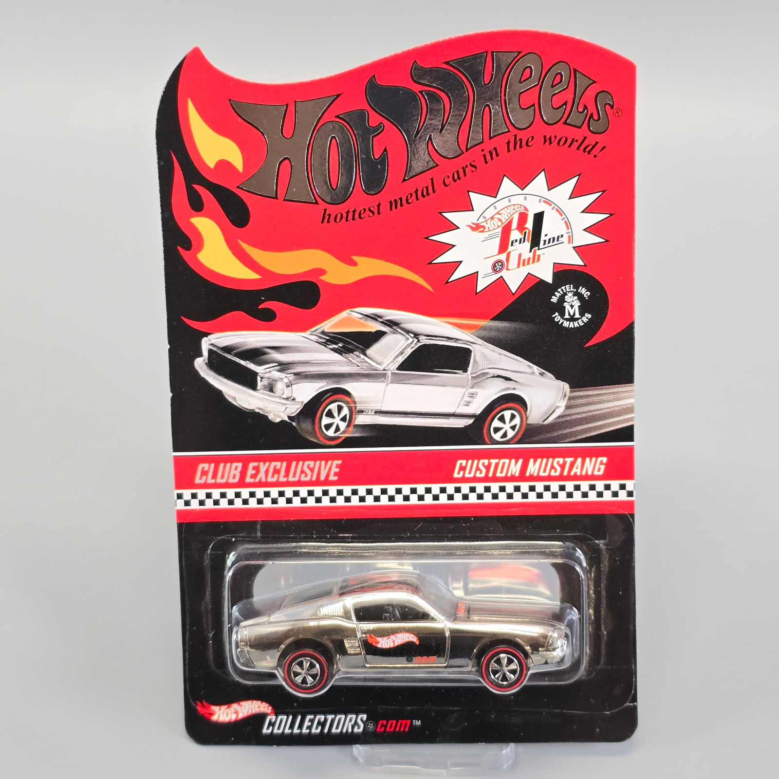 Hot Wheels RLC Club Exclusive Mustang Red Stripe (1 of 6)