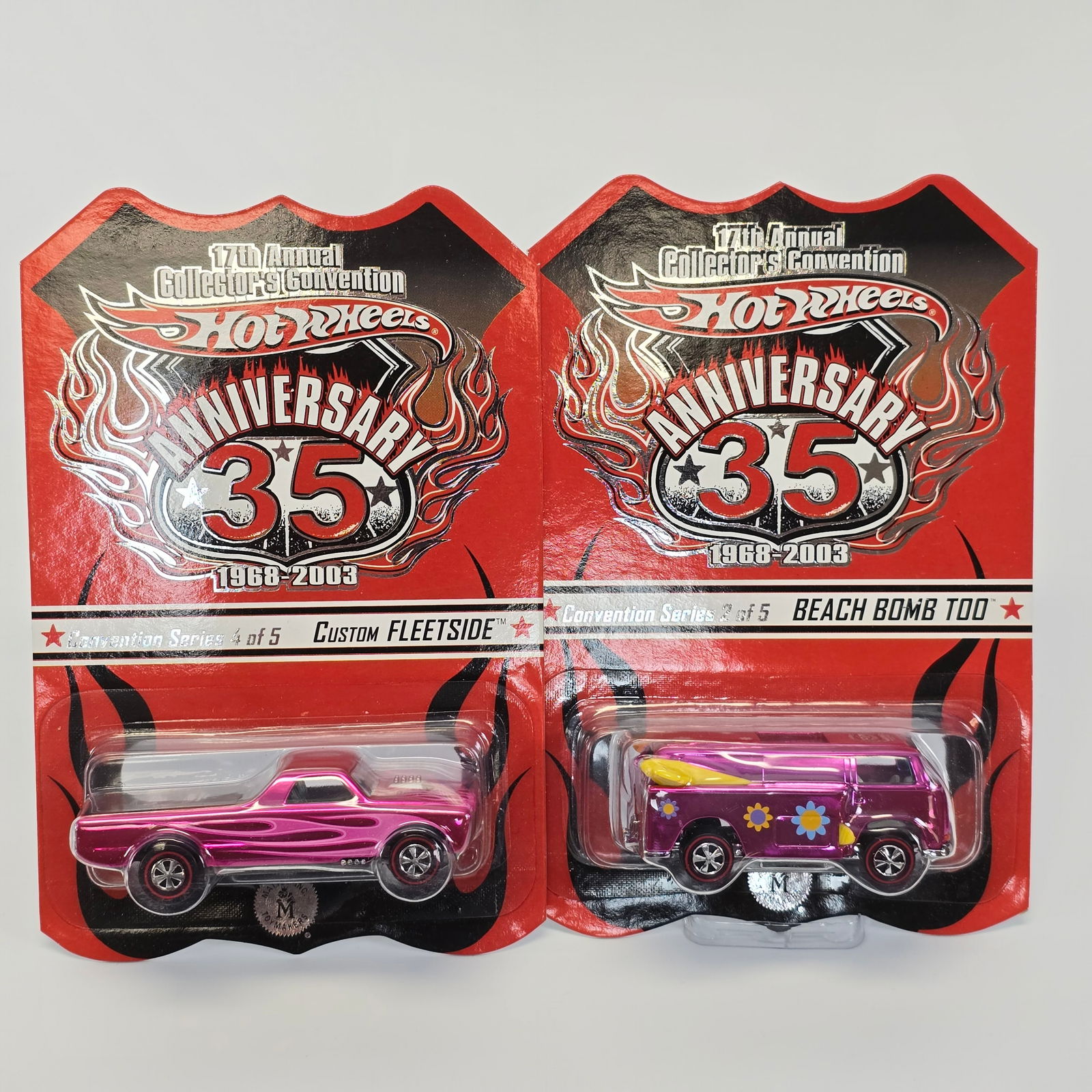 Hot Wheels 35th Anniversary 17th Annual Collectors Convention pair (1 of 13)