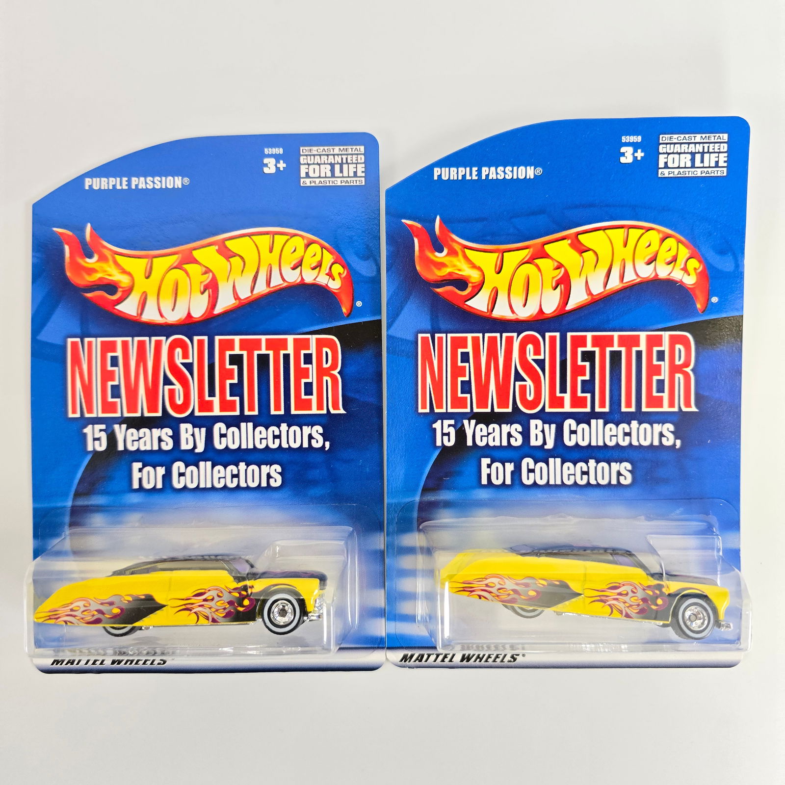 Hot Wheels Newsletter Purple Passion pair (1 of 10)