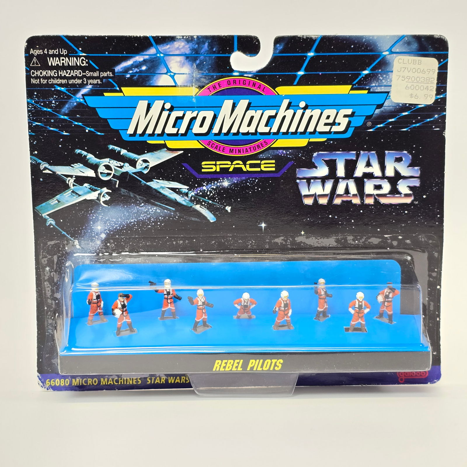 Galoob Micro Machines Star Wars Rebel Pilots figures blister pack (1 of 10)