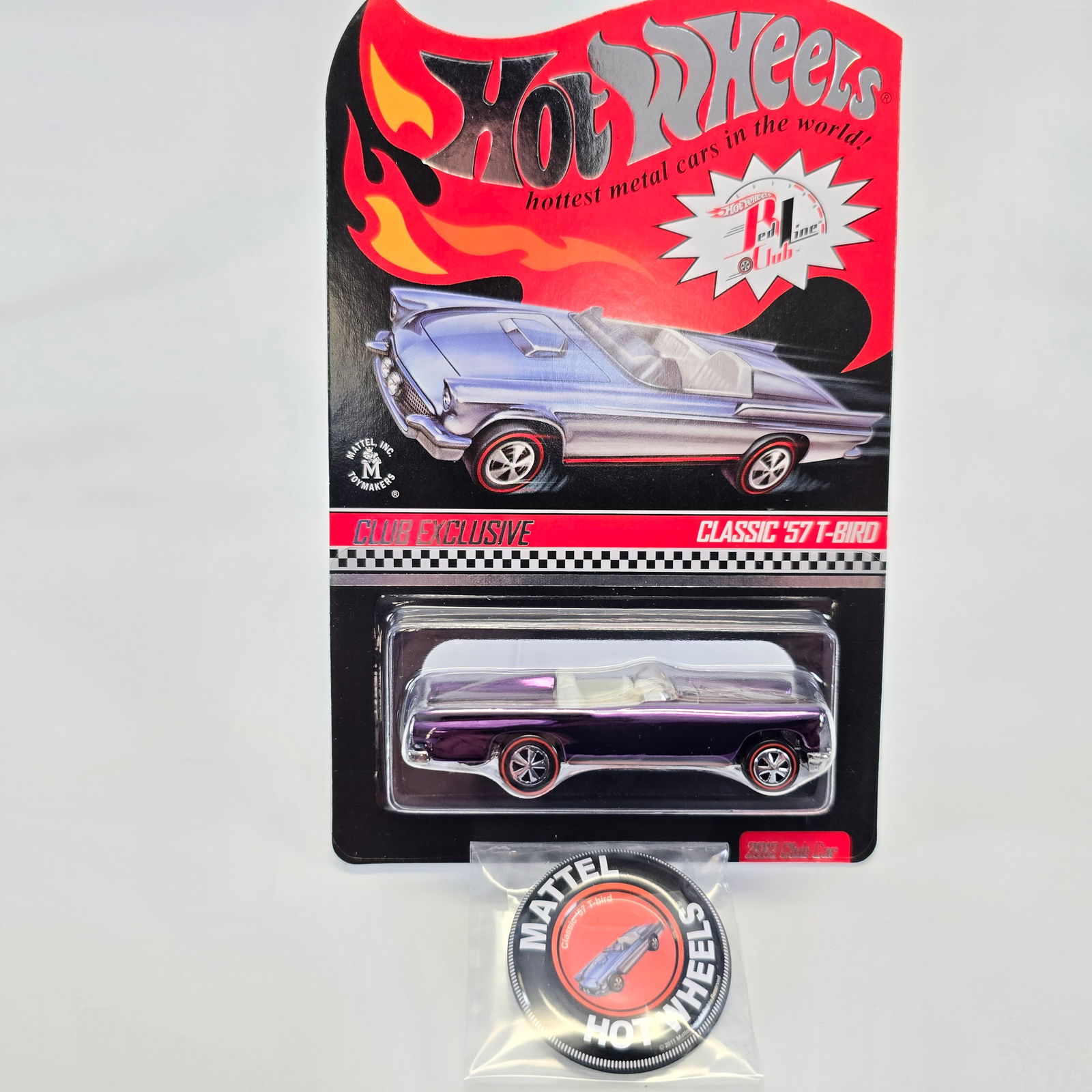 Hot Wheels RLC '57 T-Bird: Hot Wheels RLC '57 T-Bird Card: Excellent with no issues of note Blister/Bubble: clear, crack free and firmly attached to the card Item: unopened, no notable damage or wear, looks new, includes but