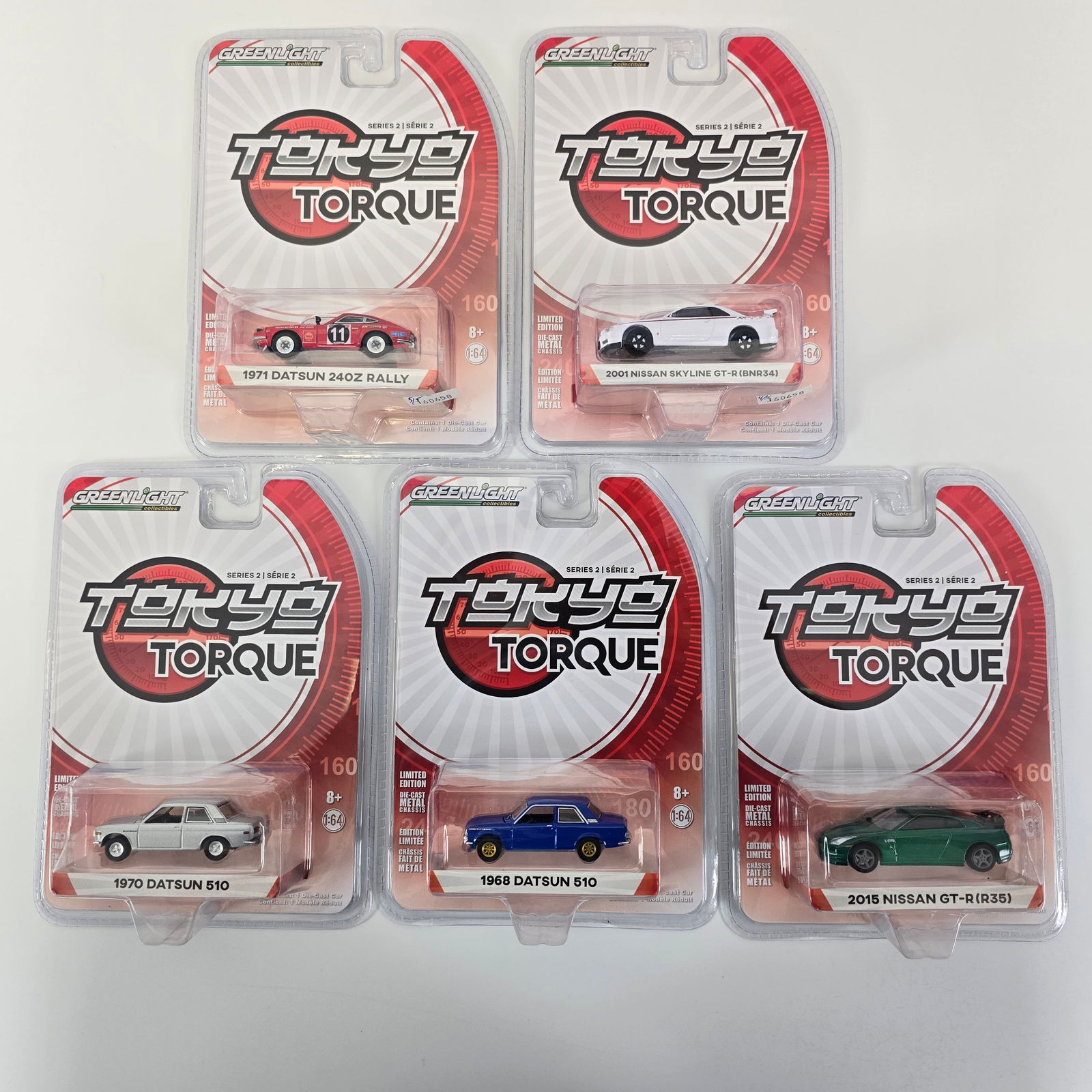 Greenlight Tokyo Torque lot W/CHASE R35 (1 of 7)