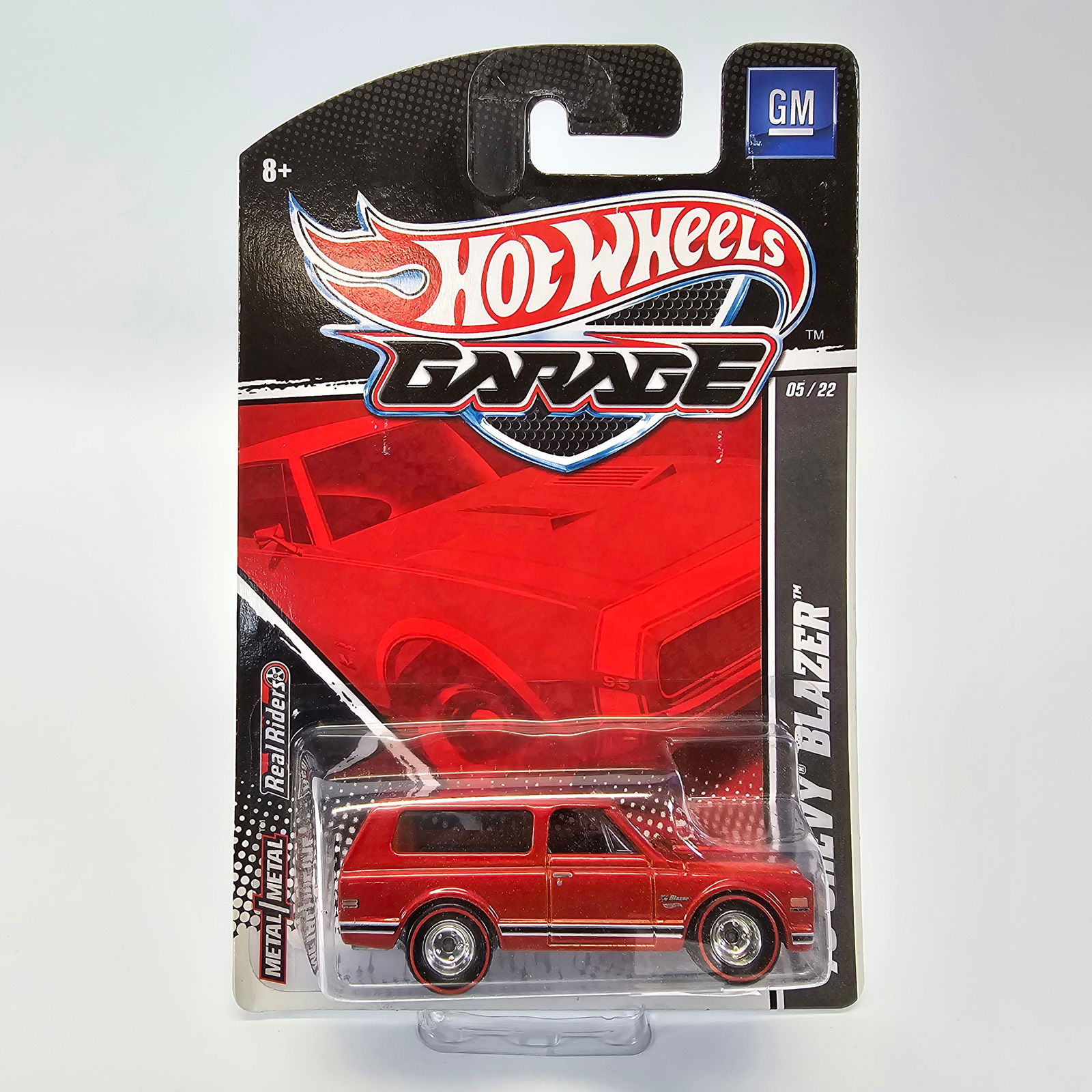 Hot Wheels Garage Blazer: Hot Wheels Garage '70 Chevy Blazer Card: very good with some separation in lower left corner as seen in the photos Blister/Bubble: clear, crack free and firmly attached to the card Item: unopened,