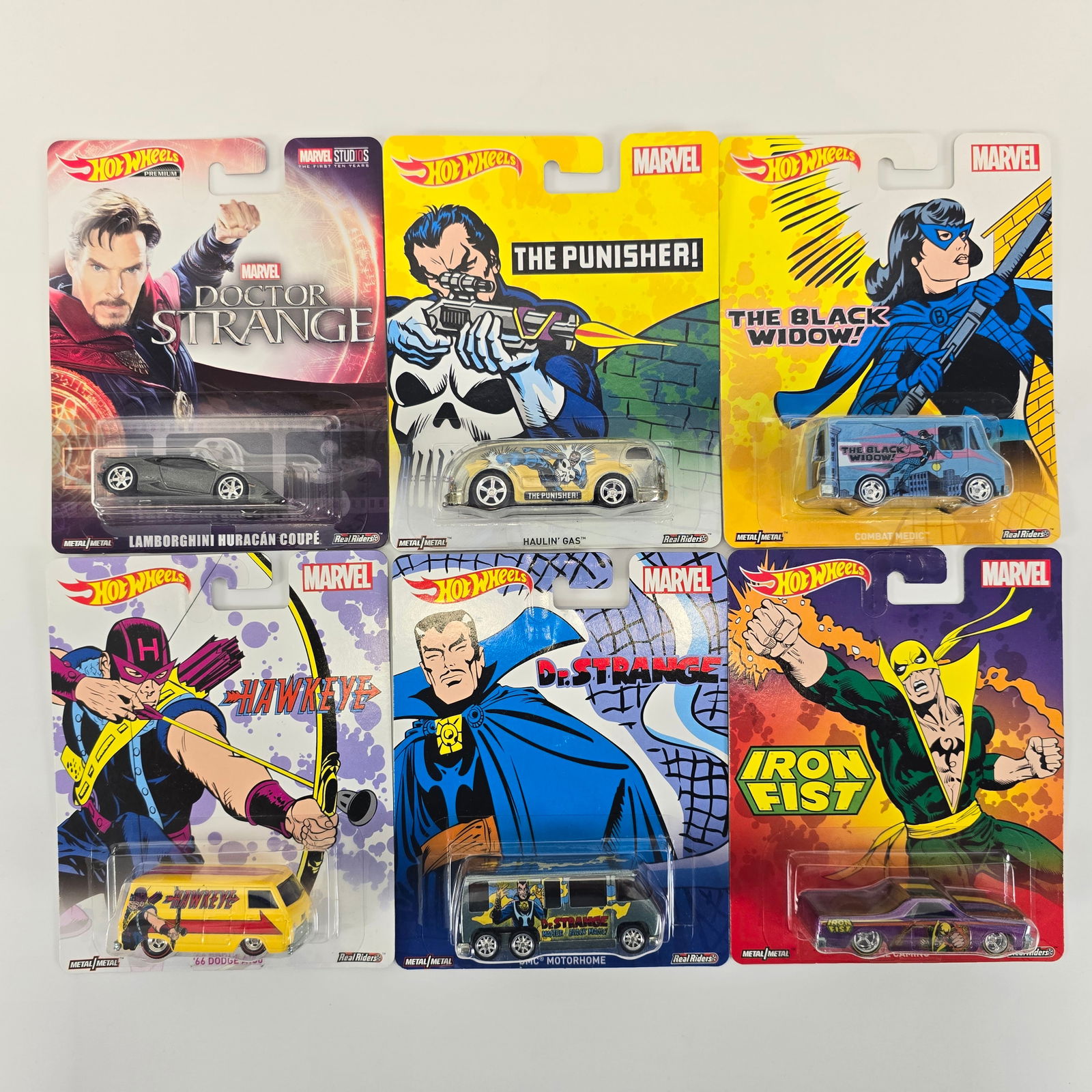 Hot Wheels Marvel Entertainment Lot (1 of 16)