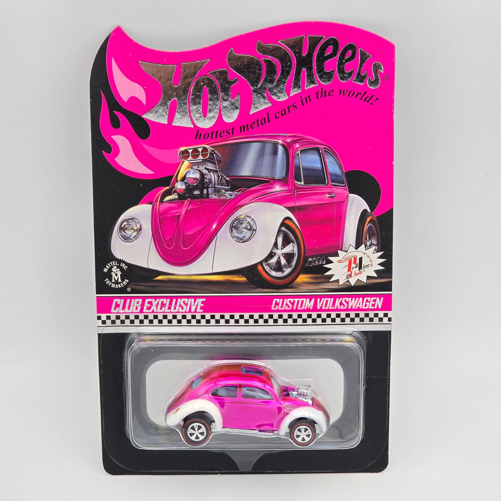 Hot Wheels Convention Pink Party Car: Hot Wheels 2019 Collectors Convention Club Exclusive Pink Party Car Custom Volkswagen Card: excellent with no issues of note Blister: clear, crack free and firmly attached to the card Item: unope