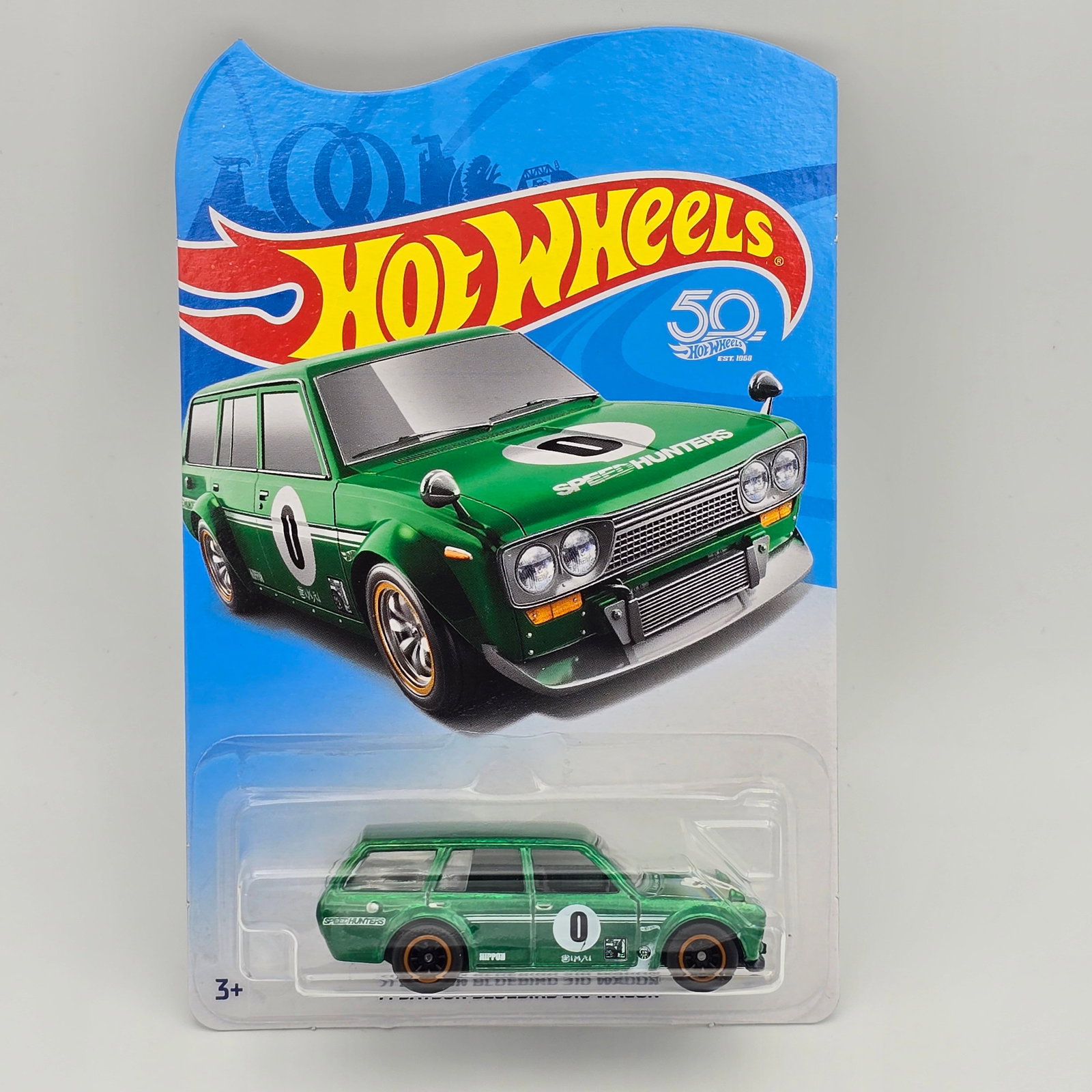 Hot Wheels Legends Tour '71 Datsun 510 Wagon: Hot Wheels Legends Tour exclusive '71 Datsun Bluebird 510 Wagon. This was the very first legends tour car and may have been planned to be used for another event initially as this is the only legends t