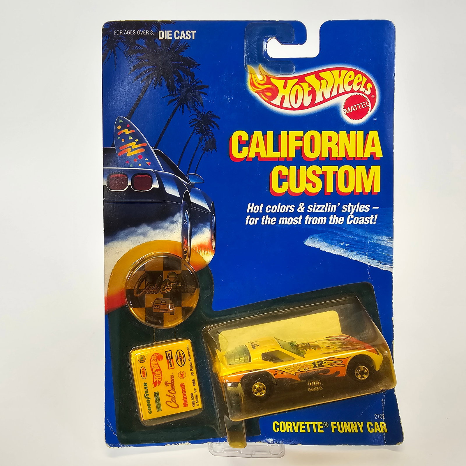 Hot Wheels California Custom Corvette Funny Car (1 of 6)
