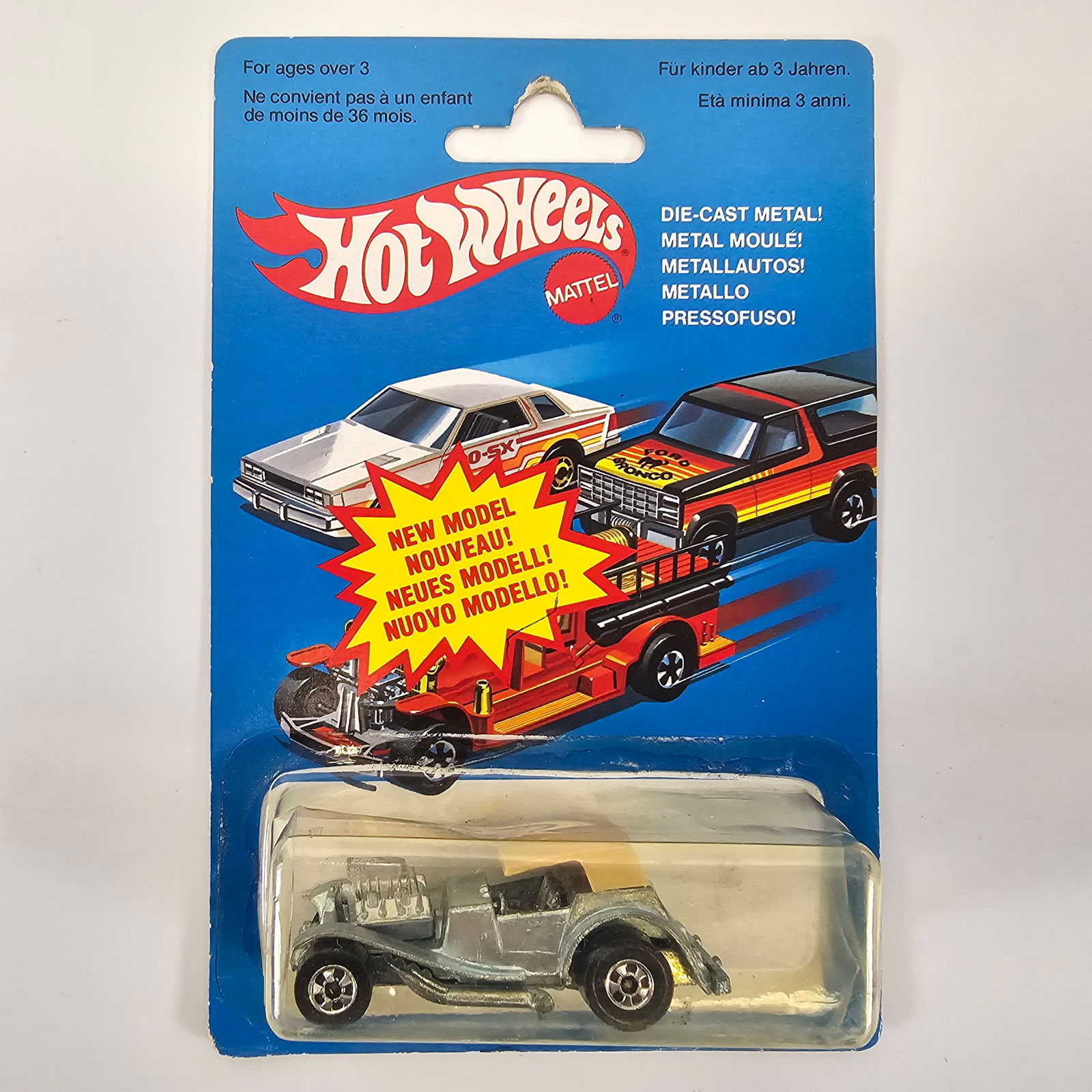 Hot Wheels Spanish Intnl. Blue Card (1 of 6)