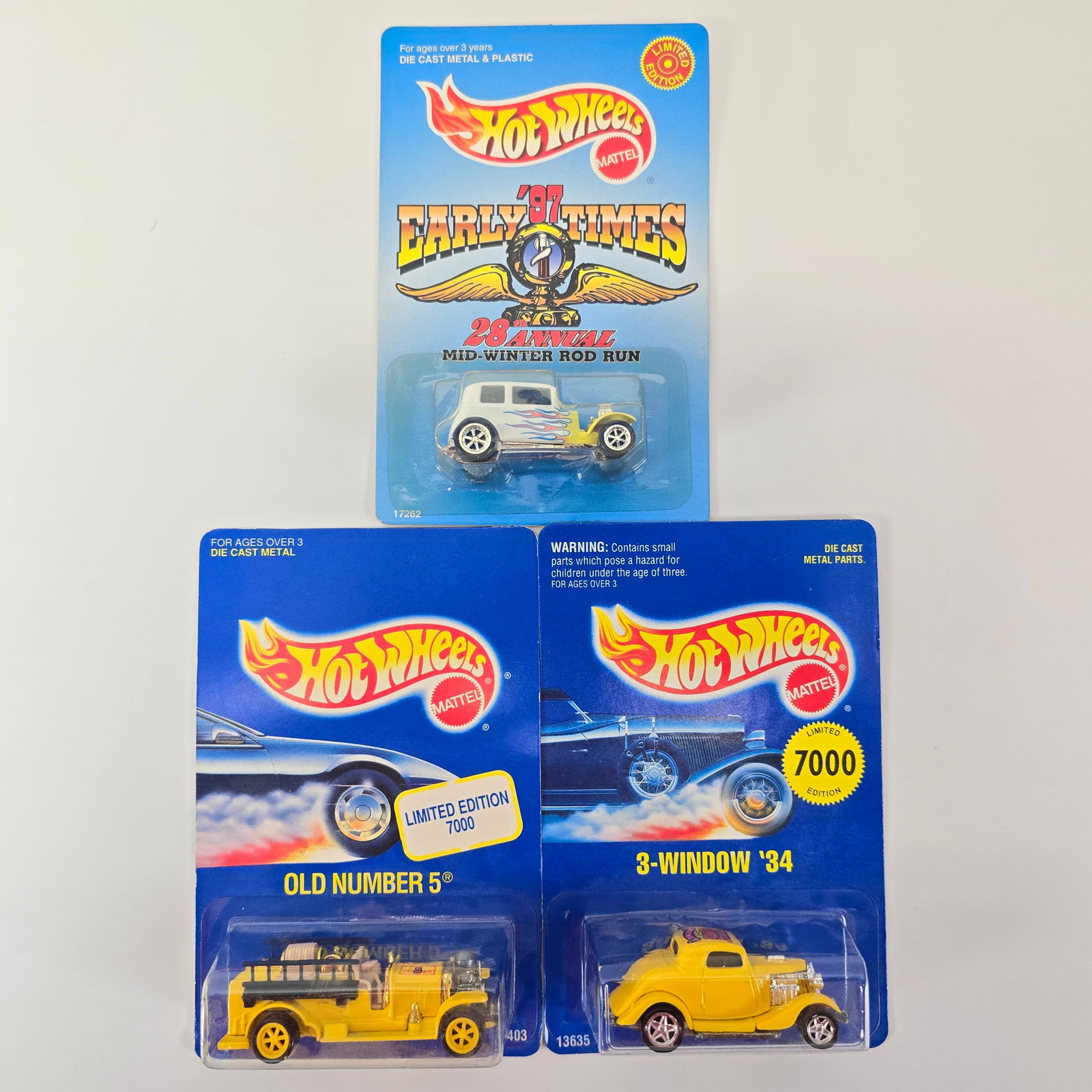 Hot Wheels Limited Edition Lot of 3 (1 of 6)