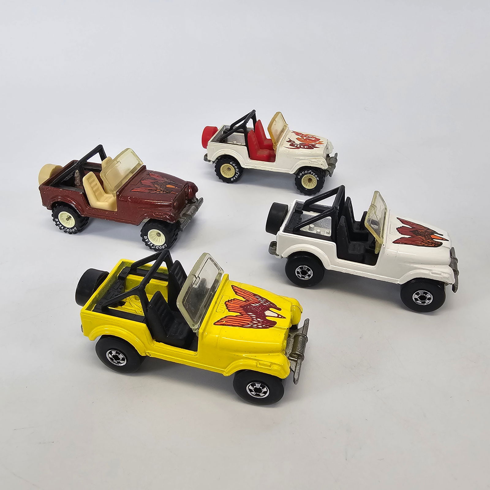 Hot Wheels Lot of 4 Blackwall CJ-7 Jeeps (1 of 5)