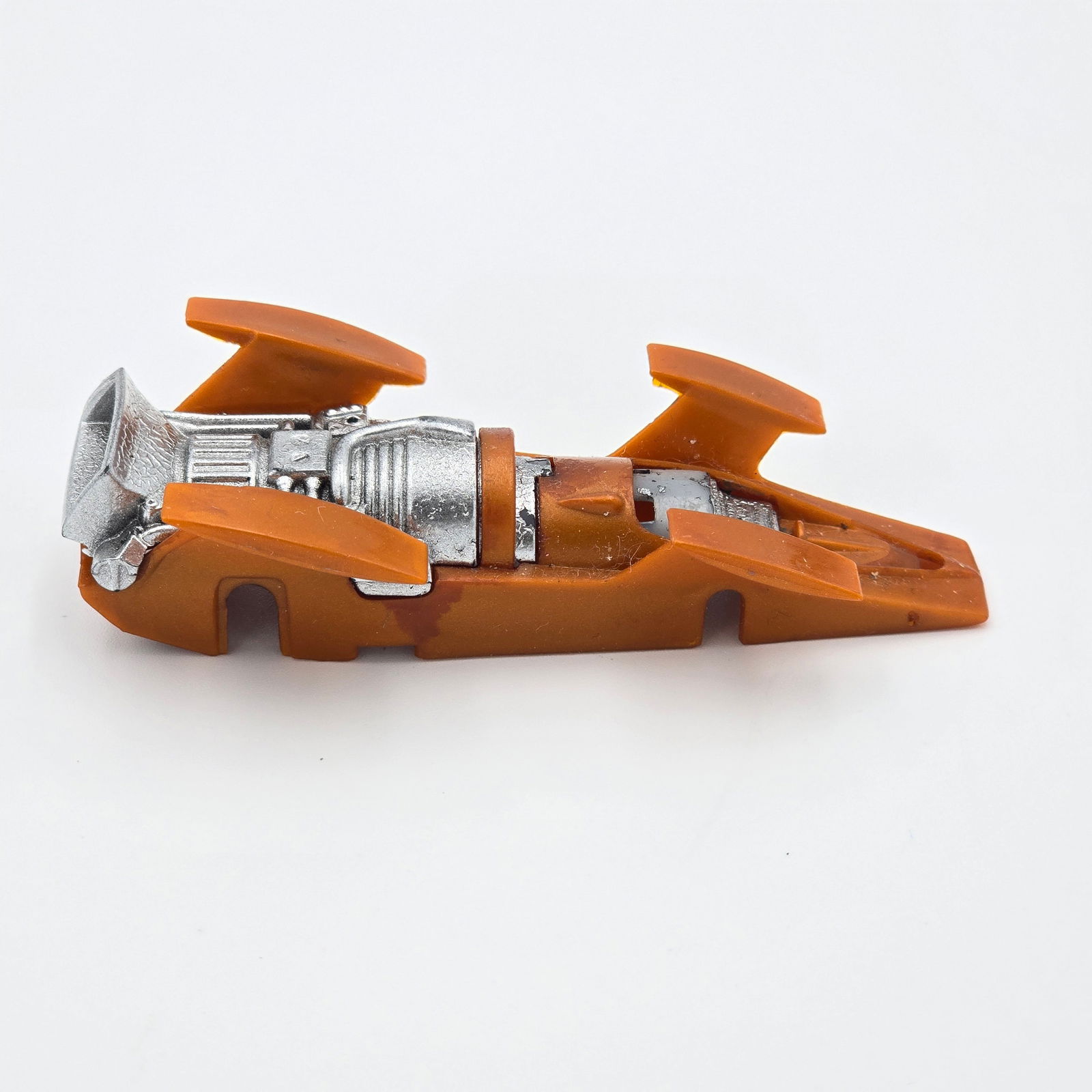 Sizzlers Fat Daddy Ram Rocket: 1973 Mattel Hot Wheels Sizzlers light brown Ram Rocket Car: this is the body only, it is has excellent original color with mostly intact chrome that is bubbling throughout as seen