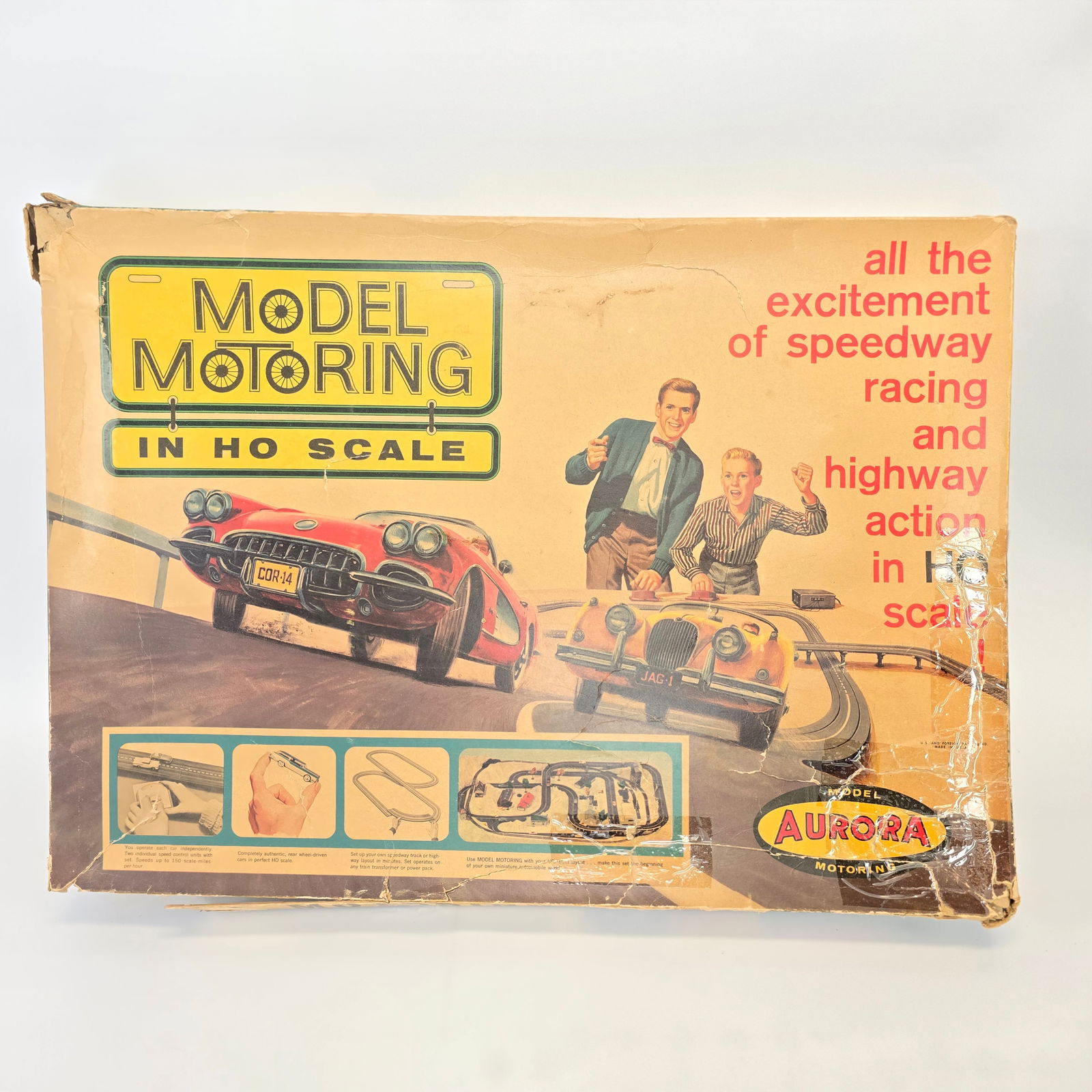 Aurora Model Motoring Track Set (1 of 18)