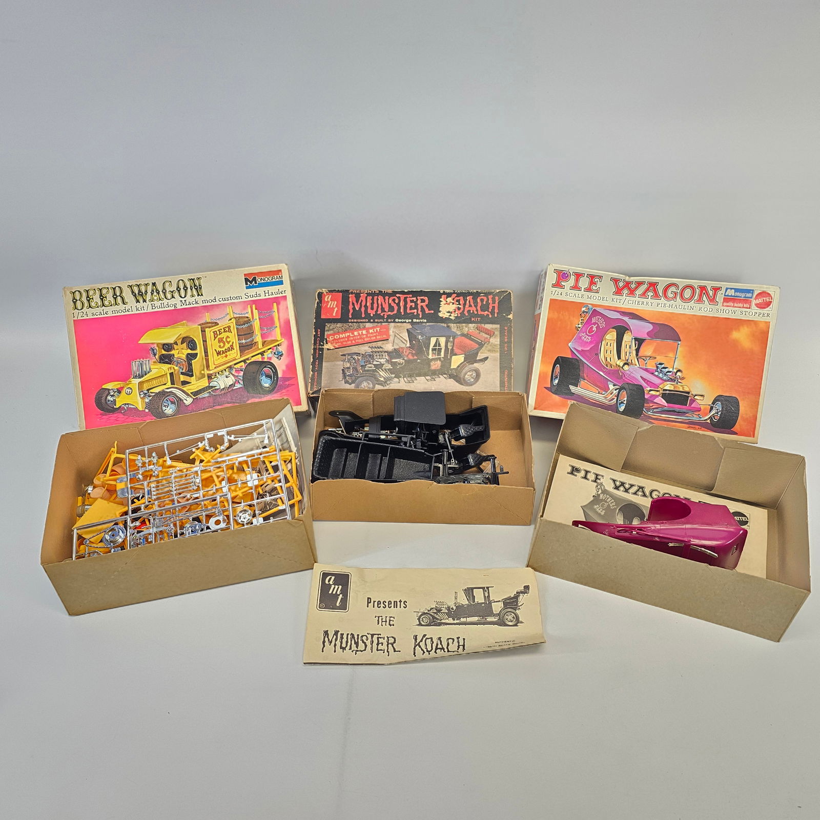 Model Car Kit Lot of (3) (1 of 6)