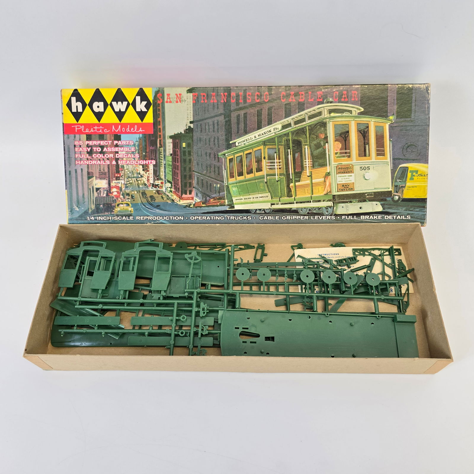 Hawk San Francisco Cable Car Model Kit (1 of 4)