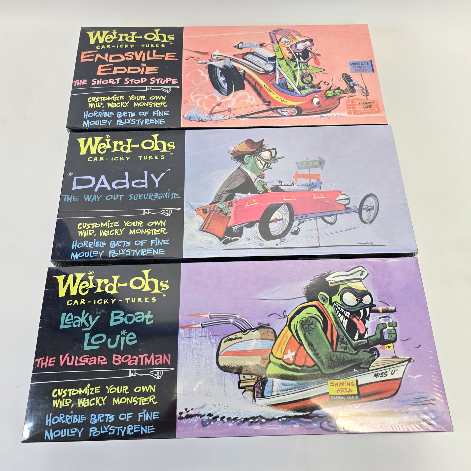 Hawk Weird-ohs Model Kit Lot (1 of 4)