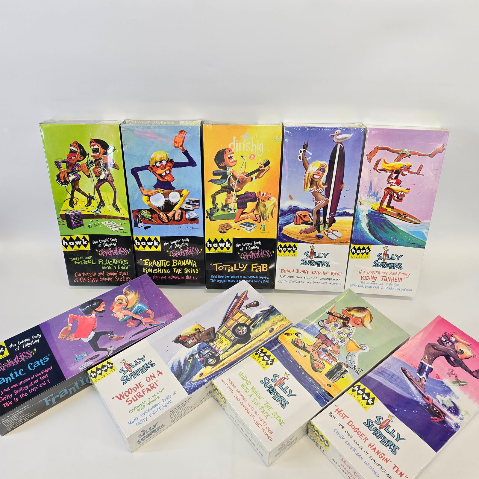 Hawk Weird-ohs Model Kit Lot of (9) (1 of 3)