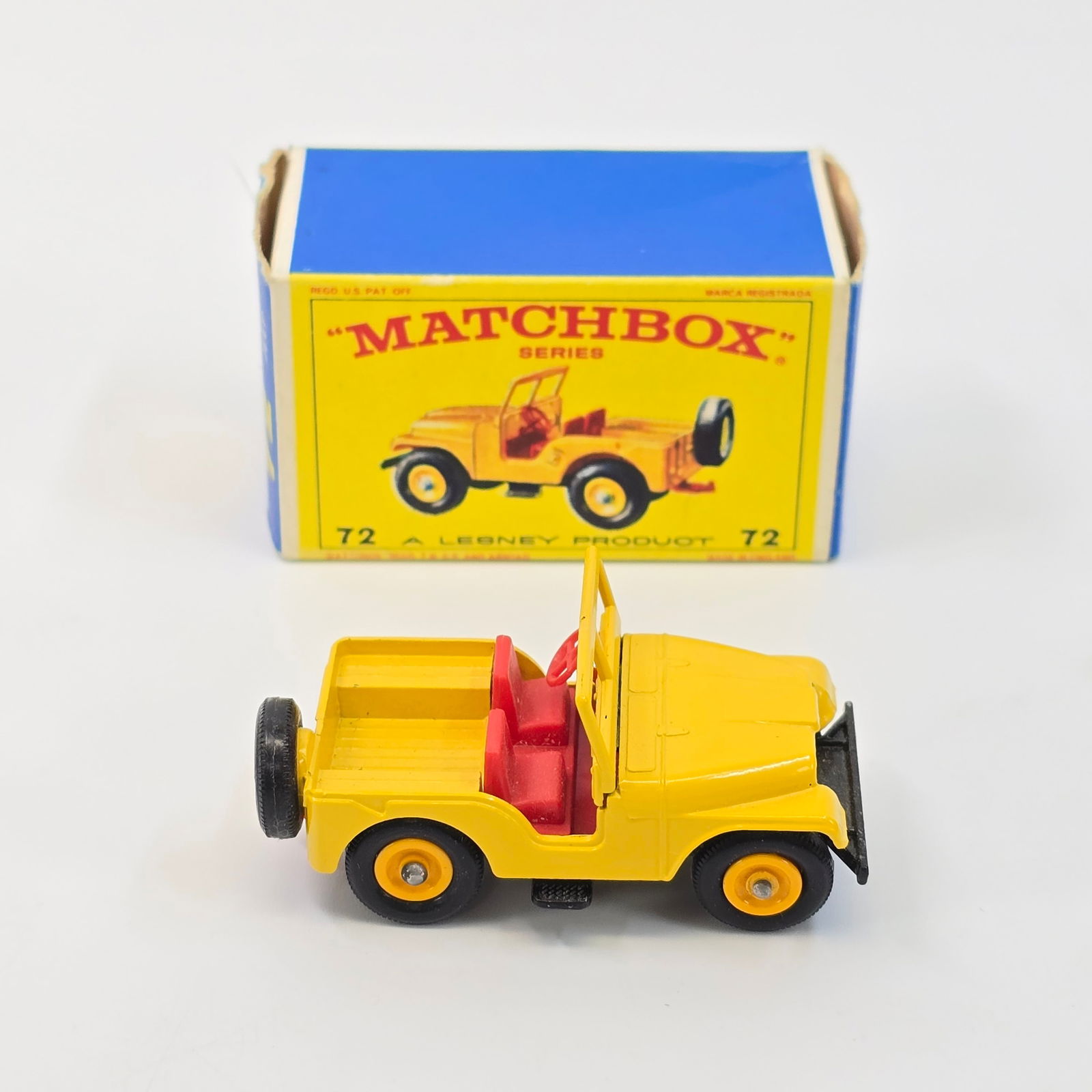 Lesney Matchbox Standard Jeep & box (1 of 5)