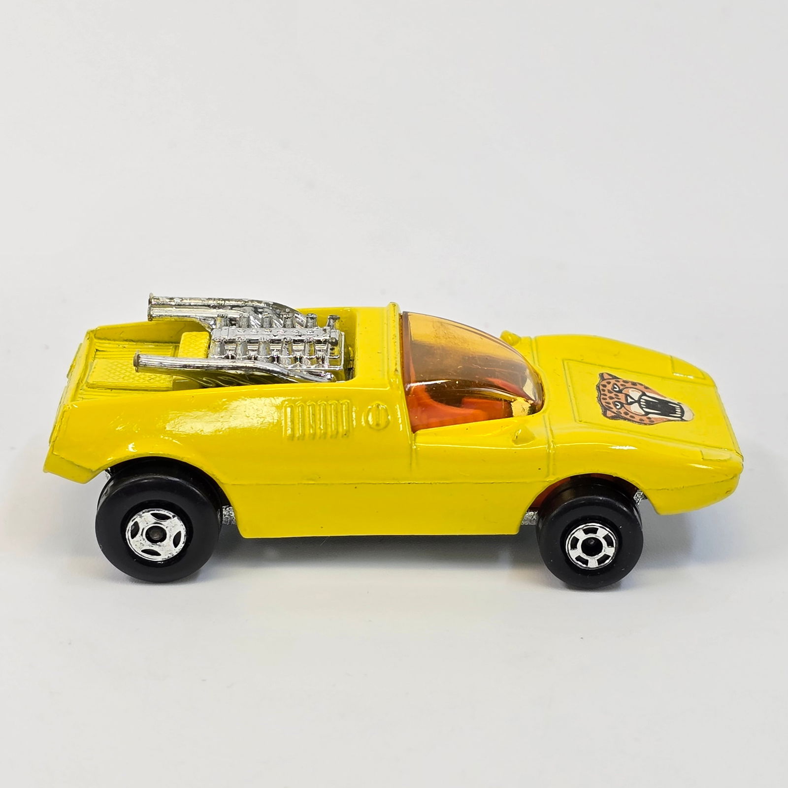 Lesney Matchbox SuperFast Mod Rod: lesney Matchbox SuperFast Mod Rod, piece looks to be in good overall condition with no notable damage, a clean base and good chrome about as well as nice glass and label/sticker.