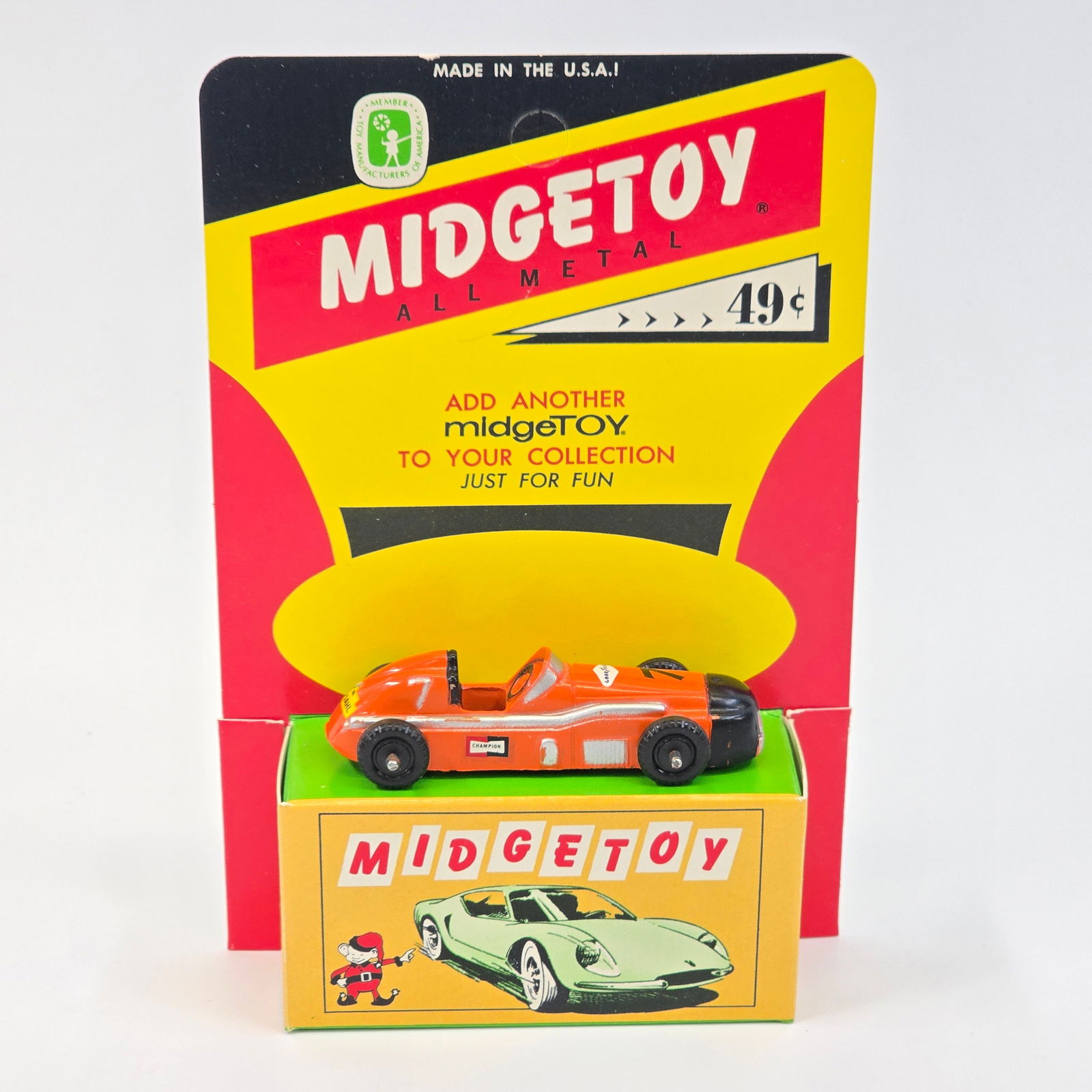 Unused MidgeToy Box w/Car (1 of 12)
