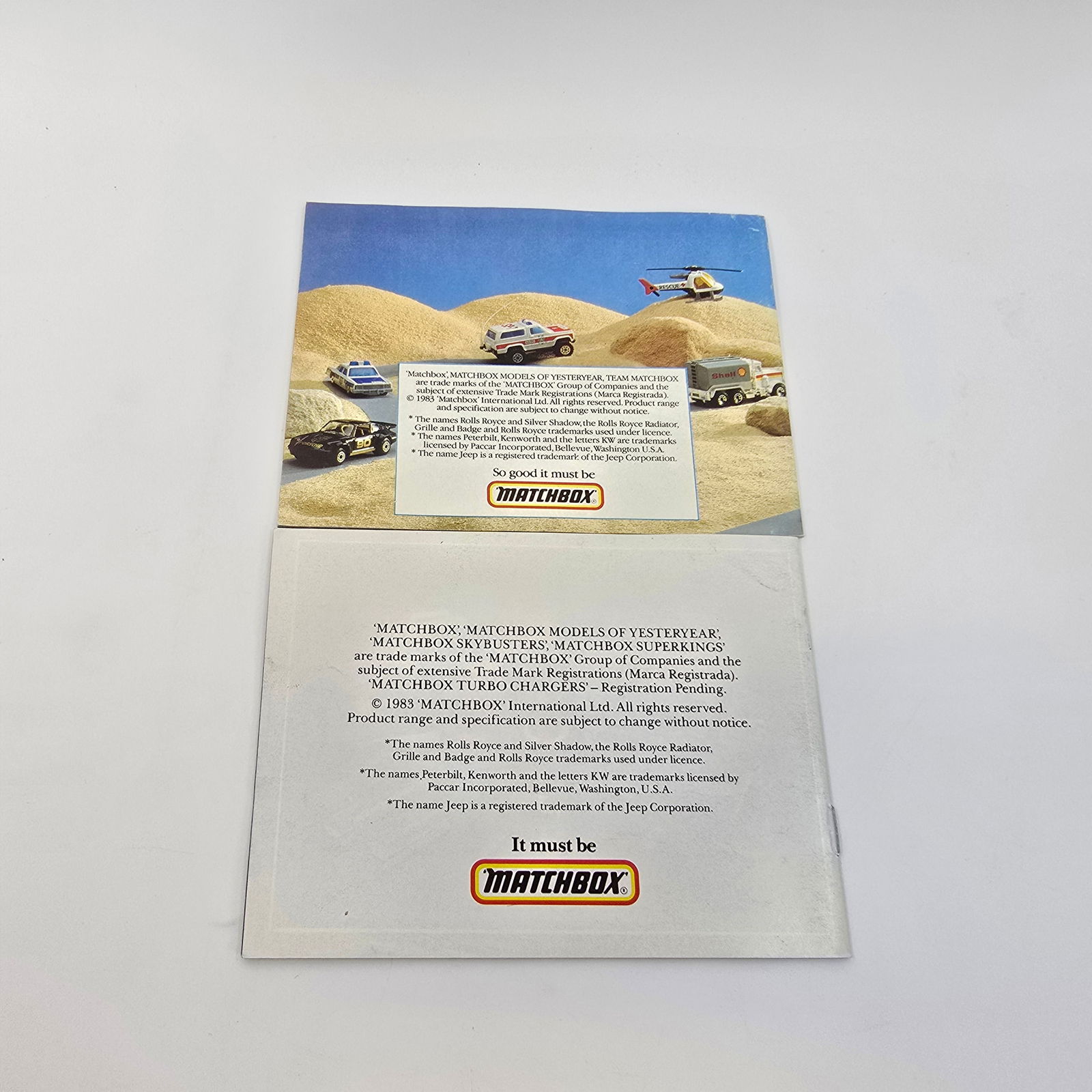 Australian Matchbox Catalog Lot (1 of 4)