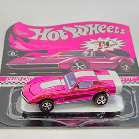 Hot Wheels Pink Party car Corvette