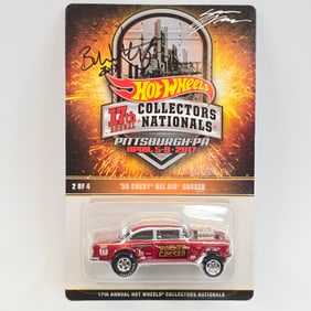 Hot Wheels SIGNED Nationals Bel Air Gasser