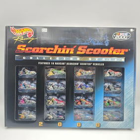 Hot Wheels Scorchin' Scooter box set