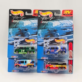 Hot Wheels Racing RV lot