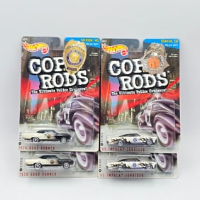 hot Wheels Cop Rods lot