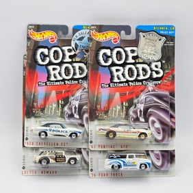 Hot Wheels Cop Rods Lot