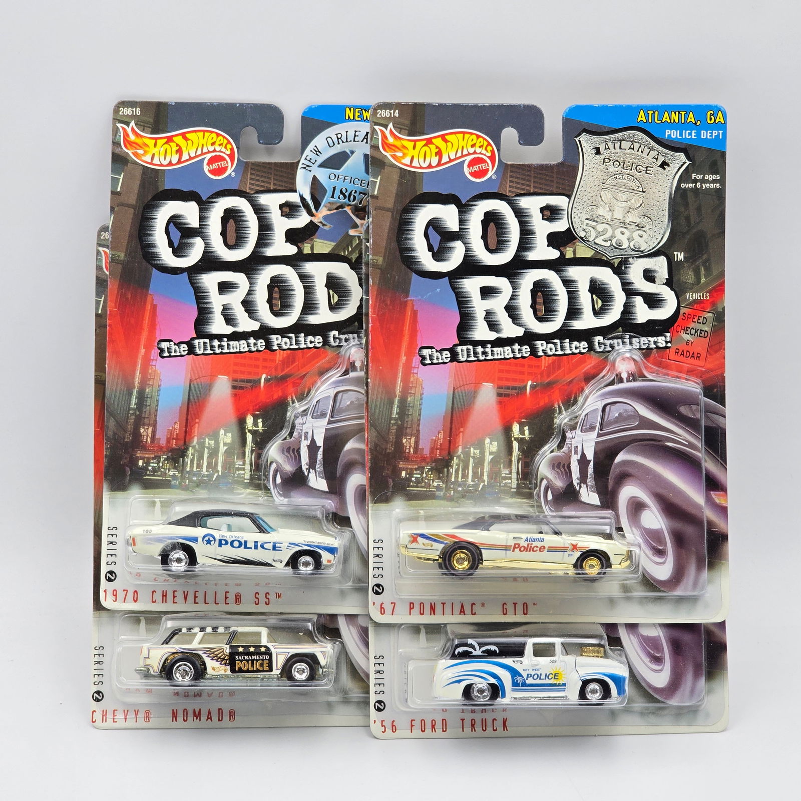 Hot Wheels Cop Rods Lot (1 of 11)