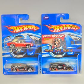 Hot Wheels Honda Civic Pair