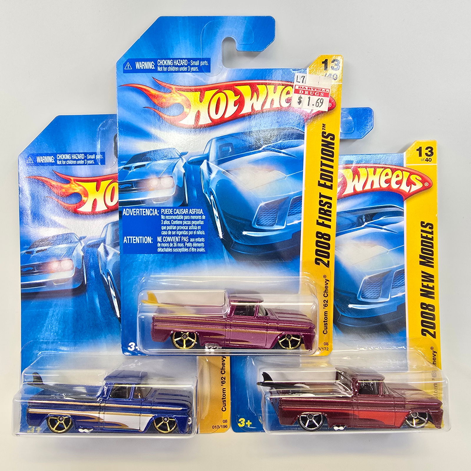 Hot Wheels '62 Chevy First Edition Lot (1 of 15)