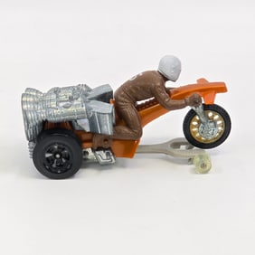 Rrrumblers Roamin Candle, track guide & Rider