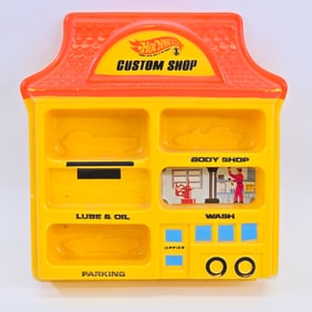 Hot Wheels Redline wall display